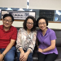 2019_0807  香港校友會會長葉雅琴伉儷來訪