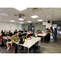 俄文系职场关键力座谈会 -
在校学生参加情形很踊跃