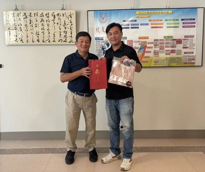 【校友來訪】華南校友會秘書長邱書毅來訪