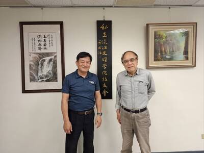 【校友来访】海峡校友会陈信旭学长