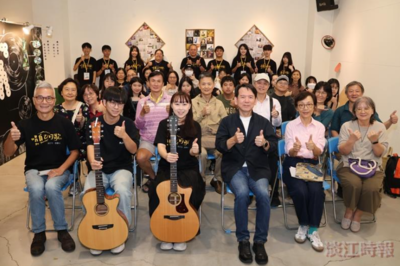 淡江75民歌50 国贸系校友李建复「唱自己的歌」分享会