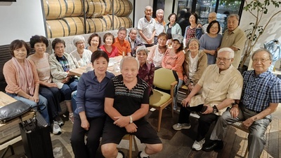 中文系友會舉辦62年畢業同學會